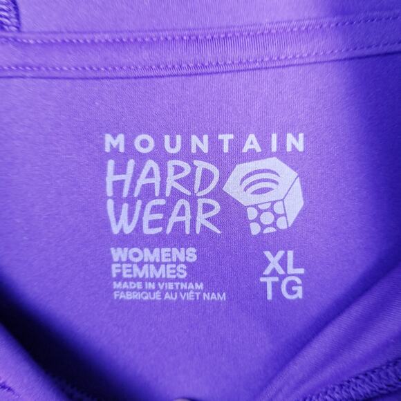 MOUNTAIN HARD WEAR Crater Lake Hoodie Ulta Lightweight Pullover Purple - XL - Picture 8 of 9